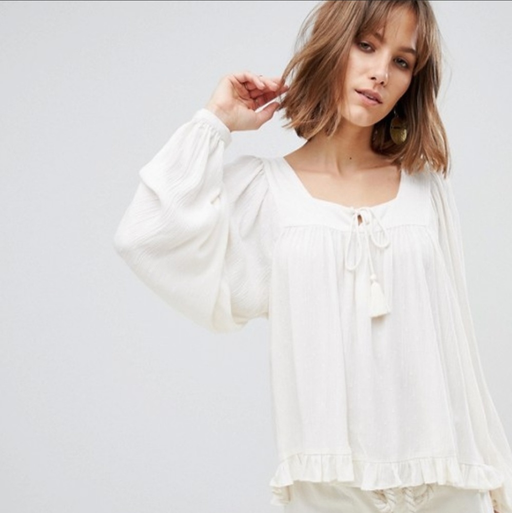 Prairie smock top